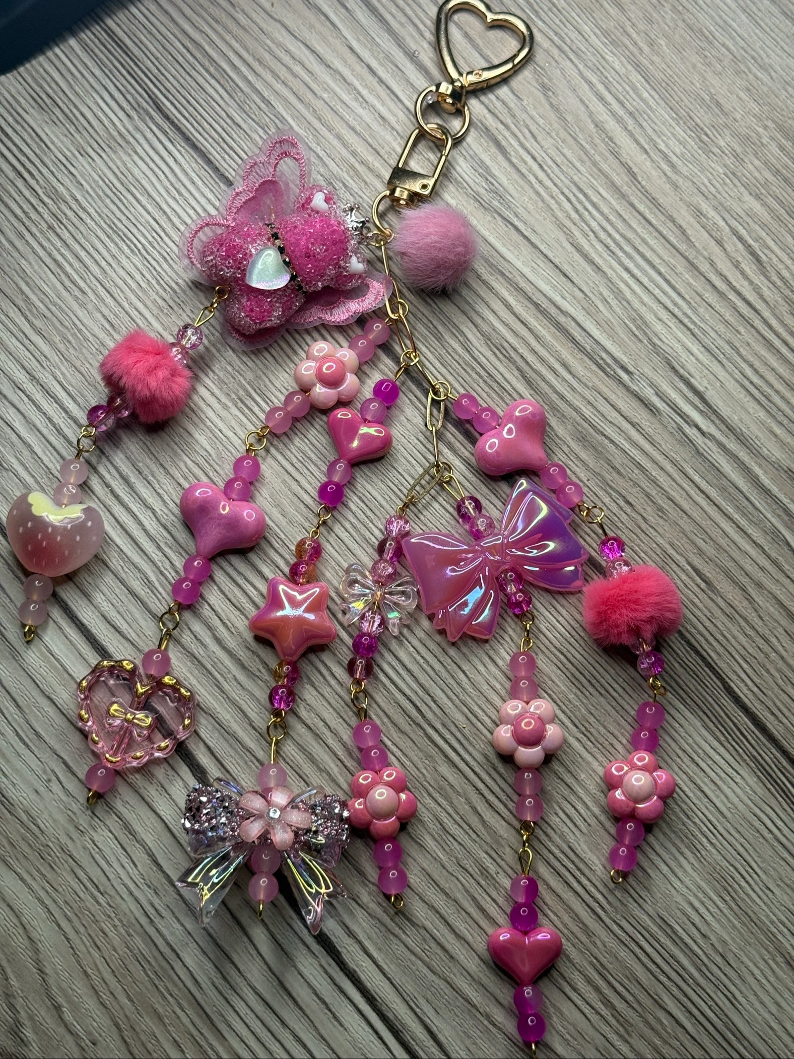 Bijou sac rose kawaii feito à mão – photo 6